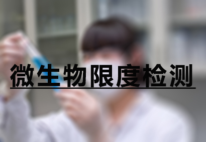 PP电子游戏微生物限度检测服务