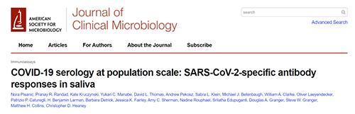 唾液检测新冠抗体新步骤来了，获取了局仅需几幼时！