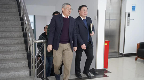 上海市浦东新区当局副区长吴强等调研PP电子游戏生物医药