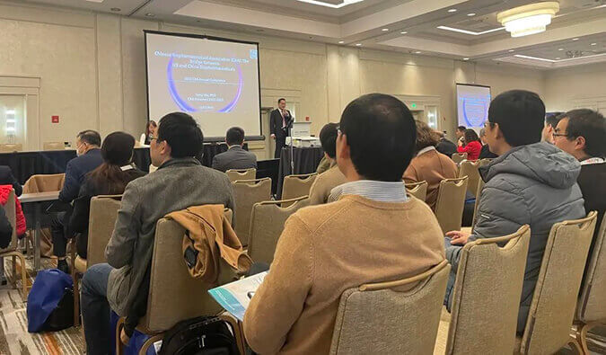 杰出回首 | PP电子游戏圣诞前夕参展美国华人生物医药科技协会年会